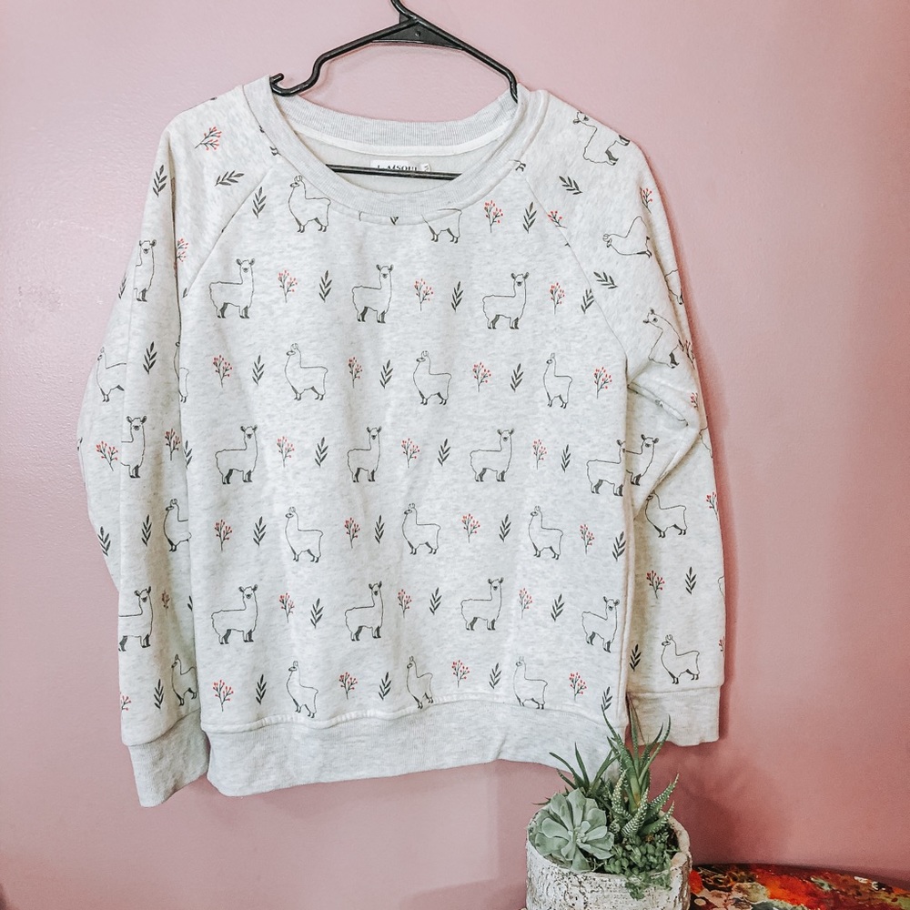 Llama crewneck